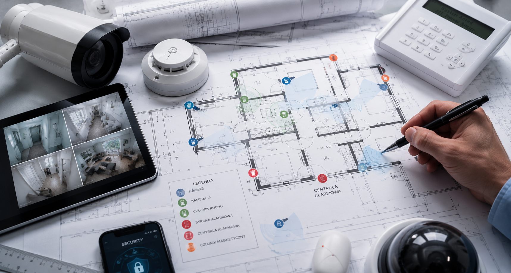 Centrala alarmowa instalacja systemu alarmowego Koszalin